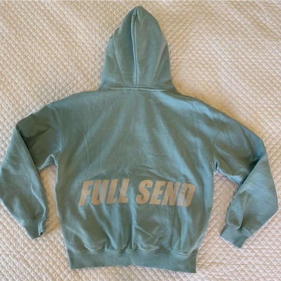 FULL SEND Reflective Logo Hoodie | BLUE | M - Picture 4 of 4